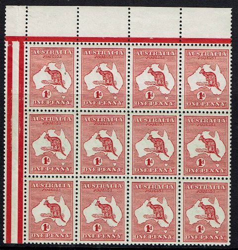 Image of Australia SG 2/2var1 UMM British Commonwealth Stamp